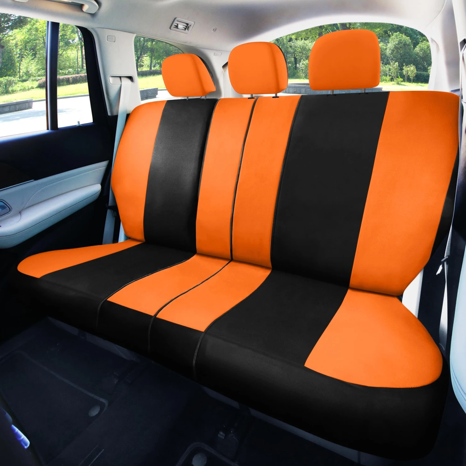 Light & Breezy Flat Cloth Seat Covers - Full Set Orange(Light Amp Breezy Flat Cloth Seat Covers Full Set Orange) 5 Light & Breezy Flat Cloth Seat Covers - Full Set Orange(Light Amp Breezy Flat Cloth Seat Covers Full Set Orange) - Image 5