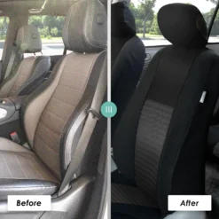 Trendy Elegance 3D Air Mesh Seat Covers - Rear Black(Trendy Elegance 3d Air Mesh Seat Covers Rear Black) -FH Group fb060 black 6 3