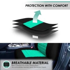 Premium 3D Air Mesh Seat Covers - Front Set Mint(Premium 3d Air Mesh Seat Covers Front Set Mint) -FH Group fb068 mint 3 41c60040 01a0 41a3 8d9d 355770d5ff06 1