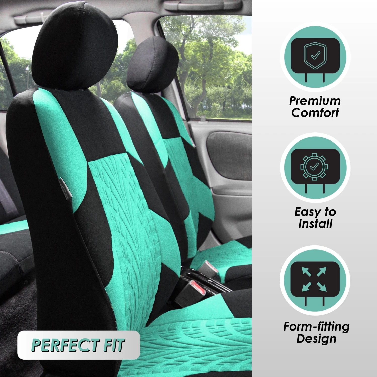 Travel Master Seat Covers - Full Set Mint(Travel Master Seat Covers Full Set Mint) 2 Travel Master Seat Covers - Full Set Mint(Travel Master Seat Covers Full Set Mint) - Image 2