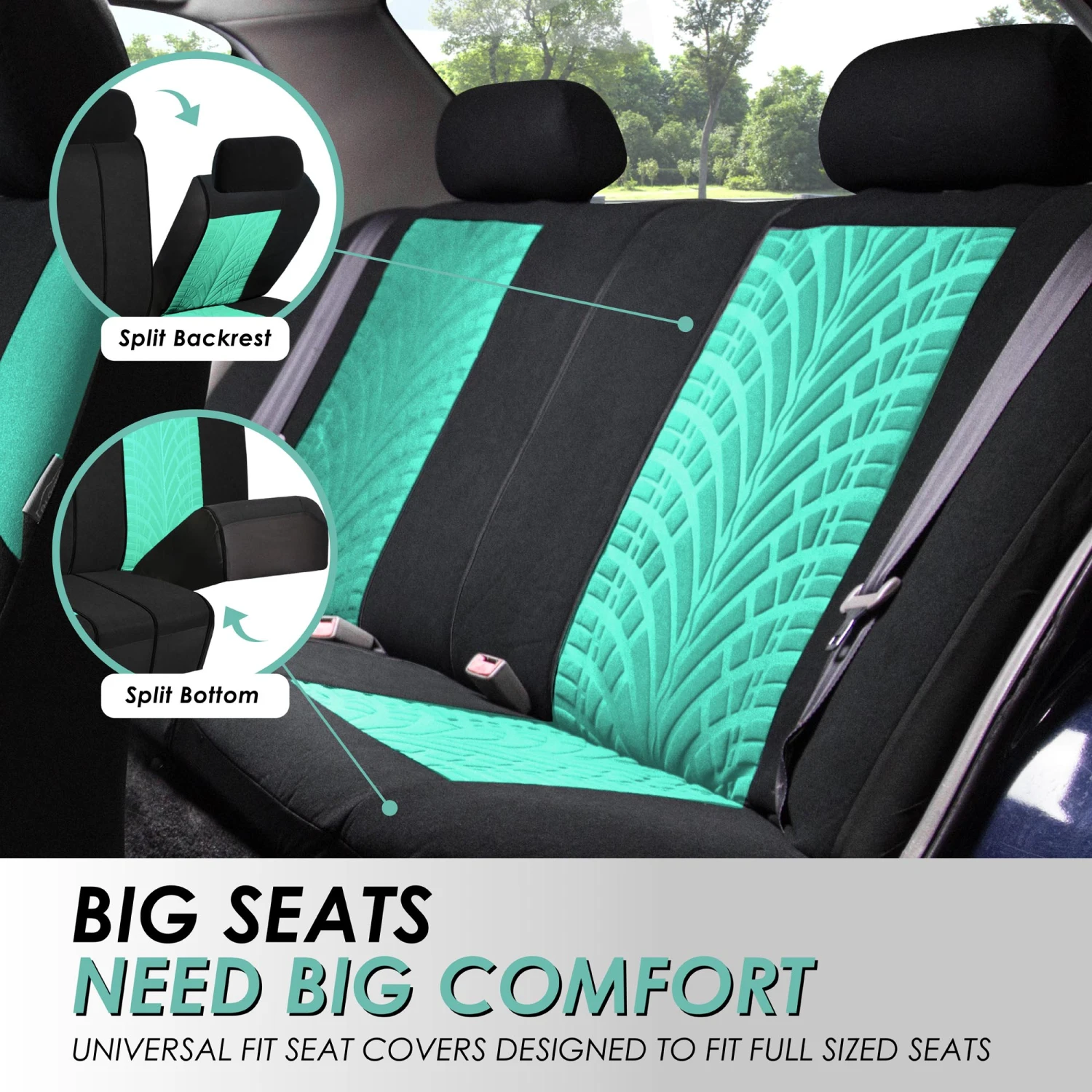 Travel Master Seat Covers - Full Set Mint(Travel Master Seat Covers Full Set Mint) 4 Travel Master Seat Covers - Full Set Mint(Travel Master Seat Covers Full Set Mint) - Image 4