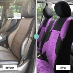 Travel Master Seat Covers - Full Set Purple(Travel Master Seat Covers Full Set Purple) 12 Travel Master Seat Covers - Full Set Purple(Travel Master Seat Covers Full Set Purple) -FH Group fb071 purple 6