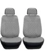 Prestige79 Neosupreme Diamond Stitch Car Seat Covers - Front Set Gray(Prestige79 Neosupreme Diamond Stitch Car Seat Covers Front Set Gray)
