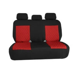 Neosupreme Deluxe Car Seat Cushions For SUV - Rear Red(Neosupreme Deluxe Car Seat Cushions For Suv Rear Red)