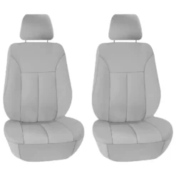 Ultraflex Neoprene Seat Covers - Front Set Solid Gray(Copy Of Copy Of Neoprene Ultraflex Diamond Patterned Seat Covers Front Set Solid Gray)
