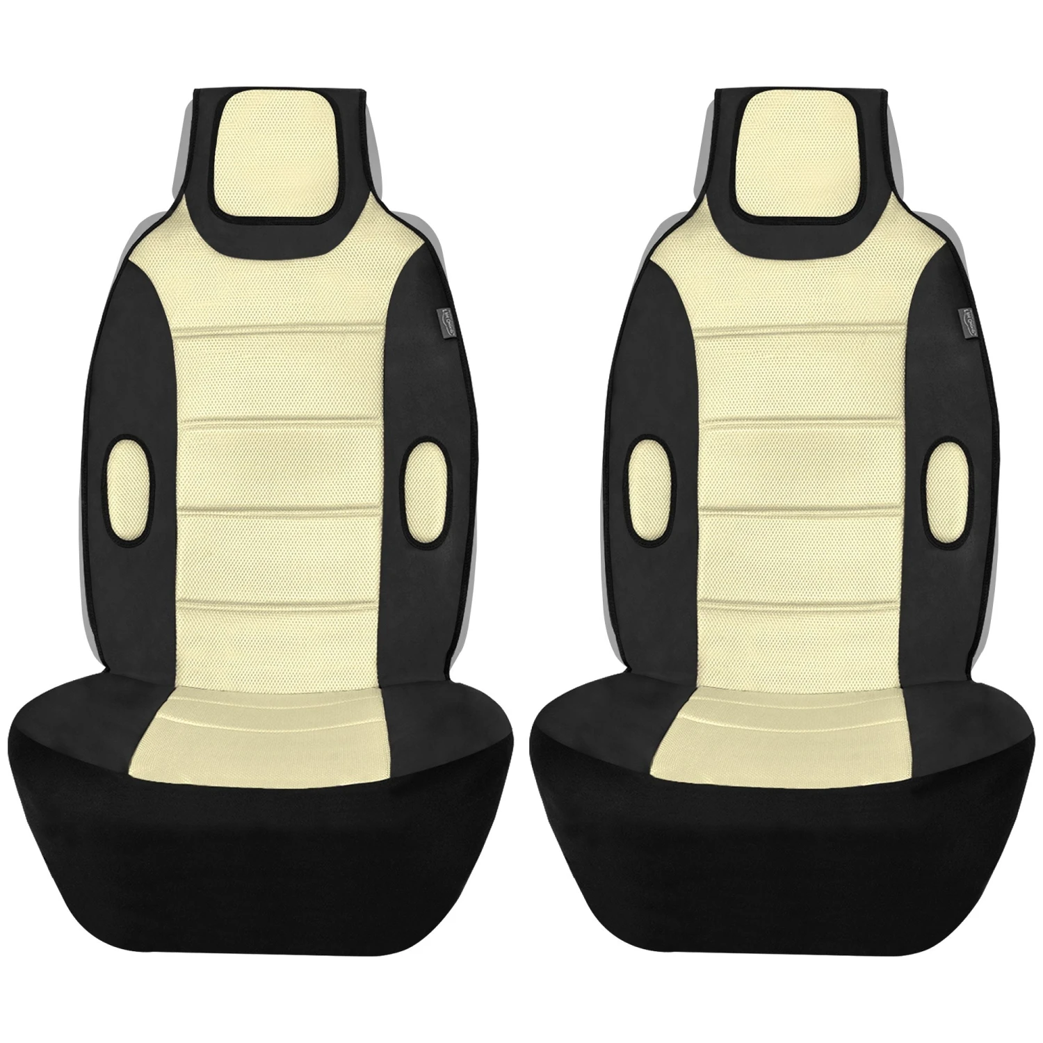 Leatherette Cushion Pads With 3D Air Mesh - Front - Beige(Leatherette Cushion Pads With 3d Air Mesh Front Beige) 1 Leatherette Cushion Pads With 3D Air Mesh - Front - Beige(Leatherette Cushion Pads With 3d Air Mesh Front Beige)