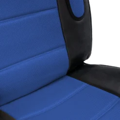 Leatherette Cushion Pads With 3D Air Mesh - Front - Blue(Leatherette Cushion Pads With 3d Air Mesh Front Blue) -FH Group fb202blue close