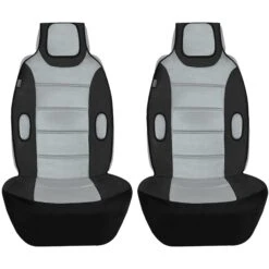 Leatherette Cushion Pads With 3D Air Mesh - Front - Gray(Leatherette Cushion Pads With 3d Air Mesh Front Gray)