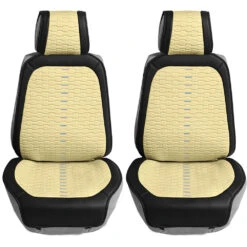 Colorful Ultra Car Seat Cushions - Front Set Beige(Colorful Ultra Car Seat Cushions Front Set Beige)