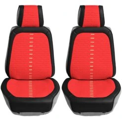 Colorful Ultra Car Seat Cushions - Front Set Red(Colorful Ultra Car Seat Cushions Front Set Red)