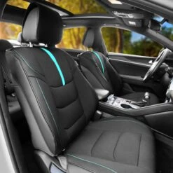 Ultra Sleek Car Seat Cushions - Front Set Mint(Ultra Sleek Car Seat Cushions Front Set Mint) -FH Group fb215mint interior passenger