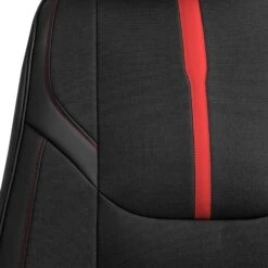 Ultra Sleek Car Seat Cushions - Front Set Red(Ultra Sleek Car Seat Cushions Front Set Red) 8 Ultra Sleek Car Seat Cushions - Front Set Red(Ultra Sleek Car Seat Cushions Front Set Red) -FH Group fb215red close v2