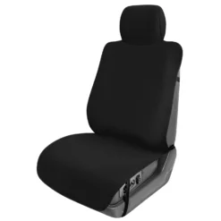 FH Group Easy Roll-Out Car Seat Protector - 1pc Black Neoprene(Neoprene Car Seat Protector Waterproof Sweatproof For For Dog Kid Running Beach 1 Pc Pack Neoprene Black)