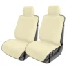 FH Group Easy Roll-Out Car Seat Protector - 2pc Beige Faux Leather(Fh Group Easy Roll Out Car Seat Protector 2pc Beige Faux Leather)