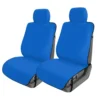 FH Group Easy Roll-Out Car Seat Protector - 2pc Blue Faux Leather(Fh Group Easy Roll Out Car Seat Protector 2pc Blue Faux Leather)