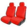 FH Group Easy Roll-Out Car Seat Protector - 2pc Red Faux Leather(Fh Group Easy Roll Out Car Seat Protector 2pc Red Faux Leather)