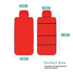 FH Group Easy Roll-Out Car Seat Protector - 2pc Red Faux Leather(Fh Group Easy Roll Out Car Seat Protector 2pc Red Faux Leather) 12 FH Group Easy Roll-Out Car Seat Protector - 2pc Red Faux Leather(Fh Group Easy Roll Out Car Seat Protector 2pc Red Faux Leather) -FH Group fh1006pu red 6 89f94f39 4bda 4417 bee0 4a341a140ed9