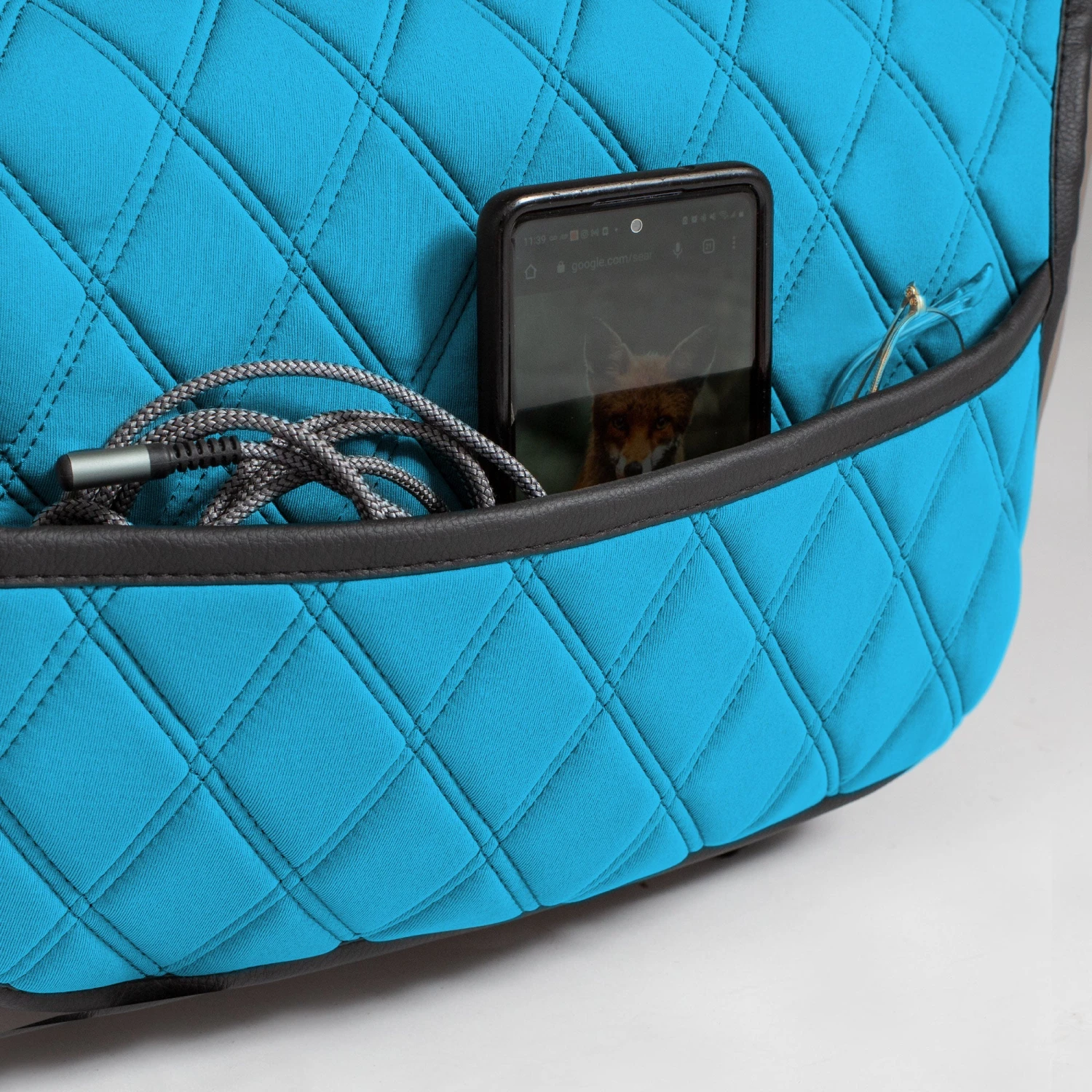 NeoSupreme Seat Protectors - Front Set - 1pc Solid Aqua(Neosupreme Seat Protectors Front Set 1pc Solid Aqua) 4 NeoSupreme Seat Protectors - Front Set - 1pc Solid Aqua(Neosupreme Seat Protectors Front Set 1pc Solid Aqua) - Image 4