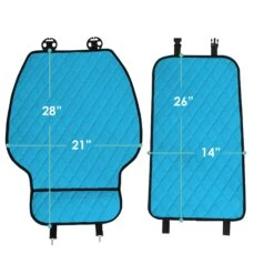 NeoSupreme Seat Protectors - Front Set - 2pc Solid Aqua(Neosupreme Seat Protectors Front Set Aqua 2pc) -FH Group fh1016 aqua 7 bdfa2df7 254b 4f6b 9cff a74409c19b16