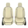 NeoSupreme Seat Protectors - Front Set - 2pc Solid Beige(Neosupreme Seat Protectors Front Set Beige)