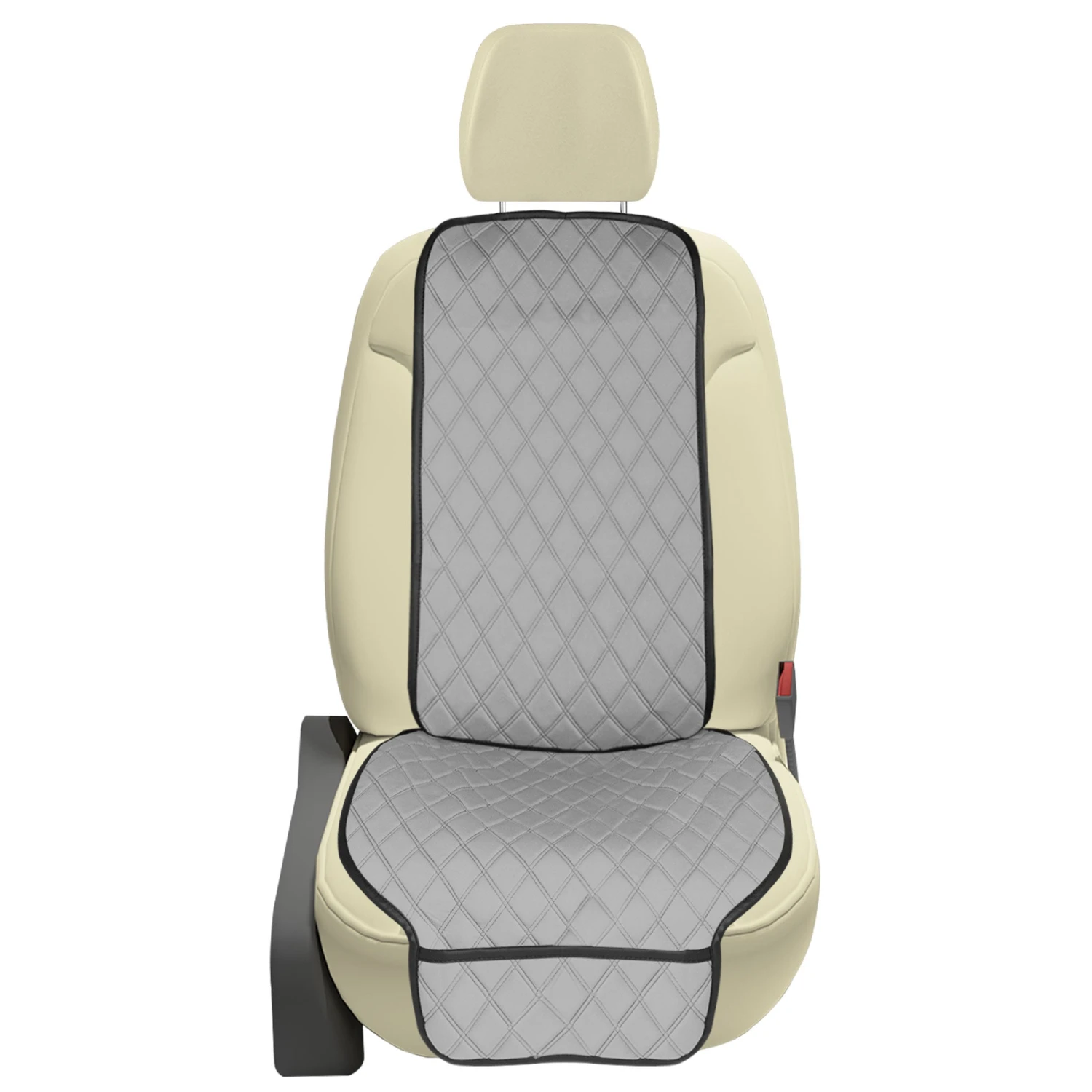 NeoSupreme Seat Protectors - Front Set - 1pc Solid Gray(Neosupreme Seat Protector 1pk Front Gray) 1 NeoSupreme Seat Protectors - Front Set - 1pc Solid Gray(Neosupreme Seat Protector 1pk Front Gray)