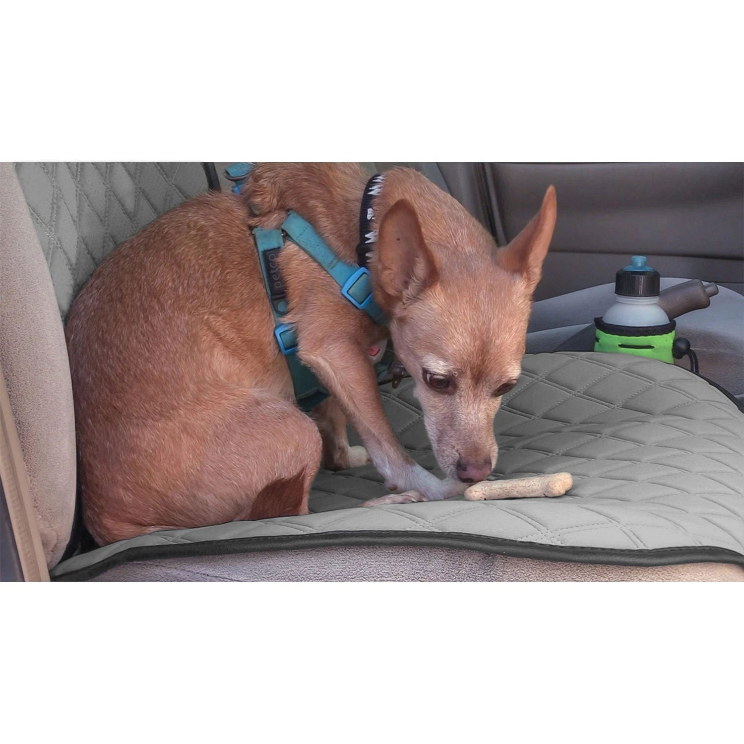 NeoSupreme Seat Protectors - Front Set - 1pc Solid Gray(Neosupreme Seat Protector 1pk Front Gray) 3 NeoSupreme Seat Protectors - Front Set - 1pc Solid Gray(Neosupreme Seat Protector 1pk Front Gray) - Image 3