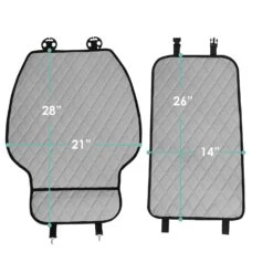 NeoSupreme Seat Protectors - Front Set - 1pc Solid Gray(Neosupreme Seat Protector 1pk Front Gray) 10 NeoSupreme Seat Protectors - Front Set - 1pc Solid Gray(Neosupreme Seat Protector 1pk Front Gray) -FH Group fh1016 gray 7 1ba59848 48da 4cda 8cfe a64609761838