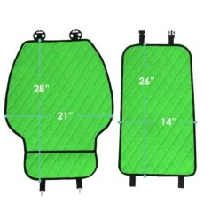 NeoSupreme Seat Protectors - Front Set - 2pc Solid Green(Neosupreme Seat Protectors Front Set 2pc Green) -FH Group fh1016 green 7 9ec48a62 241a 413f bae1 67d9a805b2b8