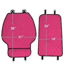 NeoSupreme Seat Protectors - Front Set - 2pc Solid Pink(Neosupreme Seat Protectors Front Set 2pc Solid Pink) -FH Group fh1016 pink 7 c2c8c712 964e 4d38 8b00 b10763c7c60c