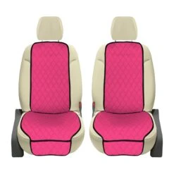 NeoSupreme Seat Protectors - Front Set - 2pc Solid Pink(Neosupreme Seat Protectors Front Set 2pc Solid Pink)