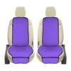 NeoSupreme Seat Protectors - Front Set - 2pc Solid Purple(Neosupreme Seat Protectors Front Set 2pc Solid Purple)