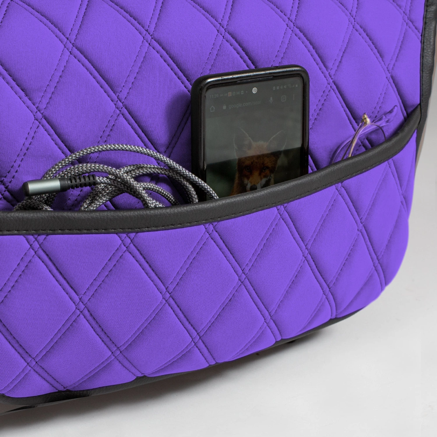 NeoSupreme Seat Protectors - Front Set - 2pc Solid Purple(Neosupreme Seat Protectors Front Set 2pc Solid Purple) 4 NeoSupreme Seat Protectors - Front Set - 2pc Solid Purple(Neosupreme Seat Protectors Front Set 2pc Solid Purple) - Image 4