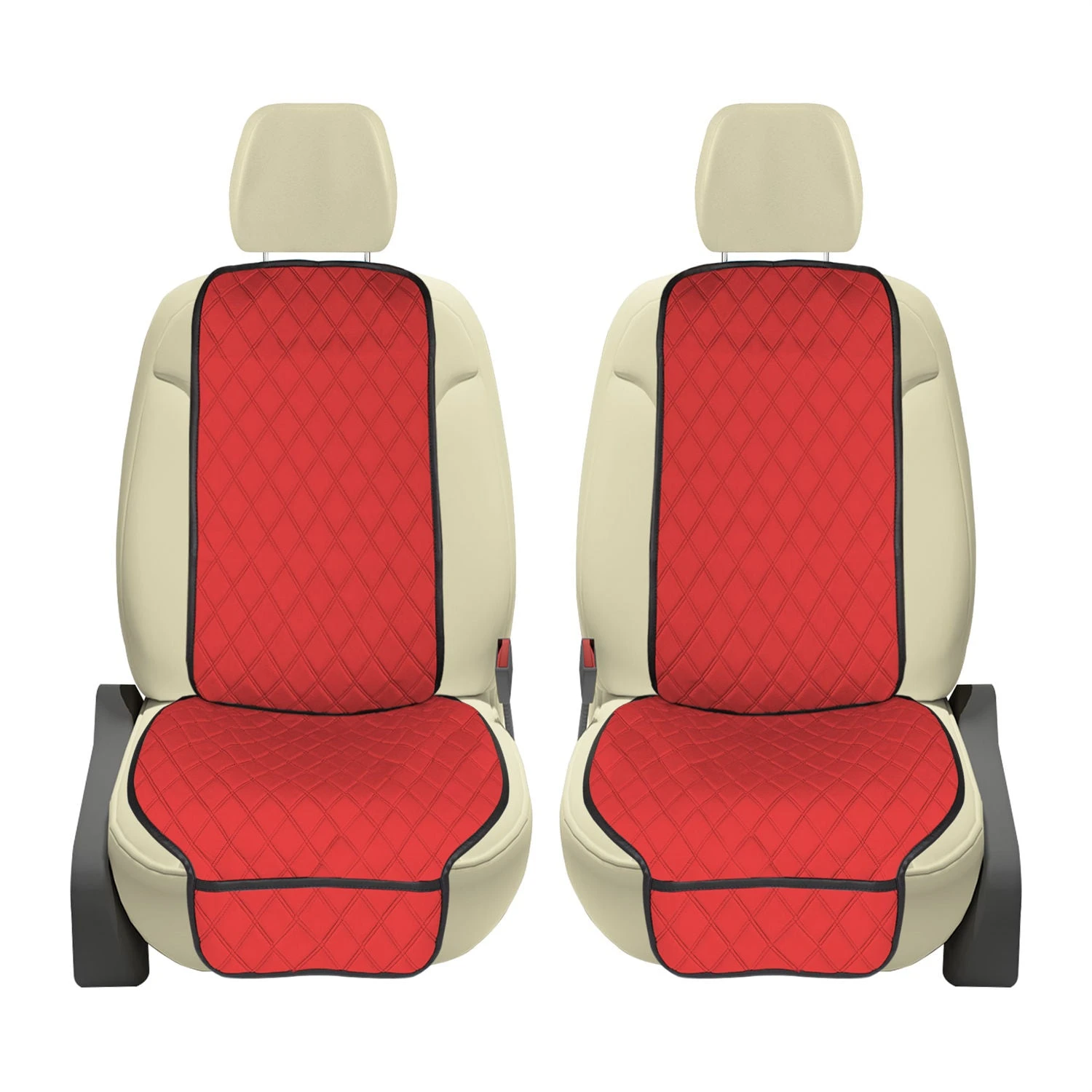 NeoSupreme Seat Protectors - Front Set - 2pc Solid Red(Neosupreme Seat Protectors Front Set Red) 1 NeoSupreme Seat Protectors - Front Set - 2pc Solid Red(Neosupreme Seat Protectors Front Set Red)