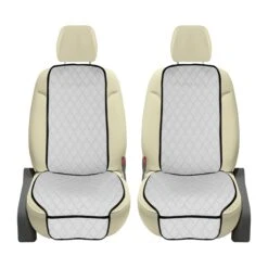 NeoSupreme Seat Protectors - Front Set - 2pc Solid White(Neosupreme Seat Protectors Front Set 2pc Solid White)