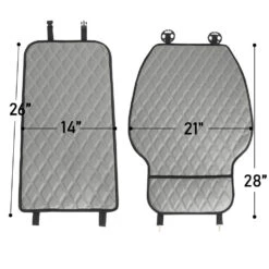 Faux Leather Seat Protectors - Front Set Red(Faux Leather Seat Protectors Front Set Red) -FH Group fh1018 DIMENSION e1591531297137 9ac8d770 1d3e 4cca a025 f20e643ed0f1