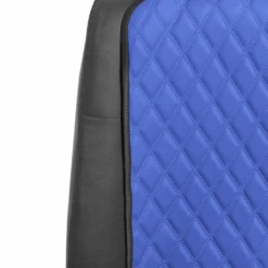 Faux Leather Seat Protectors - Front Set Blue(Faux Leather Seat Protectors Front Set Blue) 9 Faux Leather Seat Protectors - Front Set Blue(Faux Leather Seat Protectors Front Set Blue) -FH Group fh1018 blue close detail e1591531346152 61af2303 a072 411e bc66 5c25b1811903