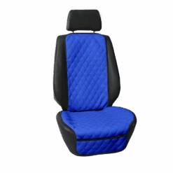 Faux Leather Seat Protectors - Front Set Blue(Faux Leather Seat Protectors Front Set Blue) 8 Faux Leather Seat Protectors - Front Set Blue(Faux Leather Seat Protectors Front Set Blue) -FH Group fh1018blue e1591531776767
