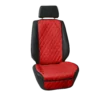 Faux Leather Seat Protectors - 1Pk Front Red(Faux Leather Seat Protectors 1pk Front Red)