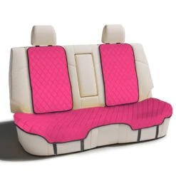 Neosupreme Seat Protectors - Rear Set Pink(Neosupreme Seat Protectors Rear Set Pink)