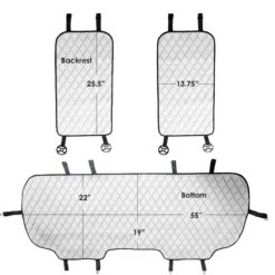 Neosupreme Seat Protectors - Rear Set White(Neosupreme Seat Protectors Rear Set White) -FH Group fh1026 white 7