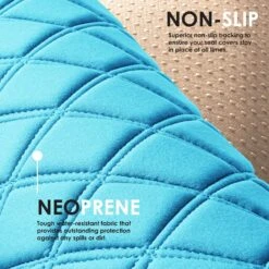 Neosupreme Seat Protectors - Rear Set Aqua(Neosupreme Seat Protectors Rear Set Aqua) -FH Group fh1026 aqua 6