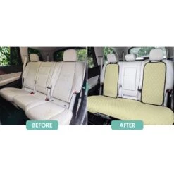 Neosupreme Seat Protectors - Rear Set Beige(Neosupreme Seat Protectors Rear Set Beige) -FH Group fh1026 beige 5 1