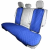 Faux Leather Seat Protectors - Rear Set Blue(Faux Leather Seat Protectors Rear Set Blue)