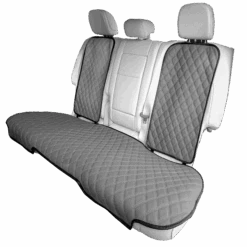 Faux Leather Seat Protectors - Rear Set Gray(Faux Leather Seat Protectors Rear Set Gray)