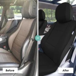Premium PU Leather Seat Covers - Rear Black(Premium Pu Leather Seat Covers Rear Black) 12 Premium PU Leather Seat Covers - Rear Black(Premium Pu Leather Seat Covers Rear Black) -FH Group pu002 black 6 50585247 9e75 47f8 896f 93863ac5106d
