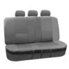 Premium PU Leather Seat Covers - Rear Gray(Premium Pu Leather Seat Covers Rear Gray)