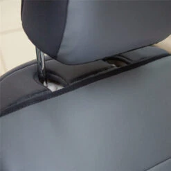 Apex90 Superior Faux Leather Car Seat Covers - Front Set Beige(Apex90 Superior Faux Leather Car Seat Covers Front Set Beige) -FH Group pu090102function 3