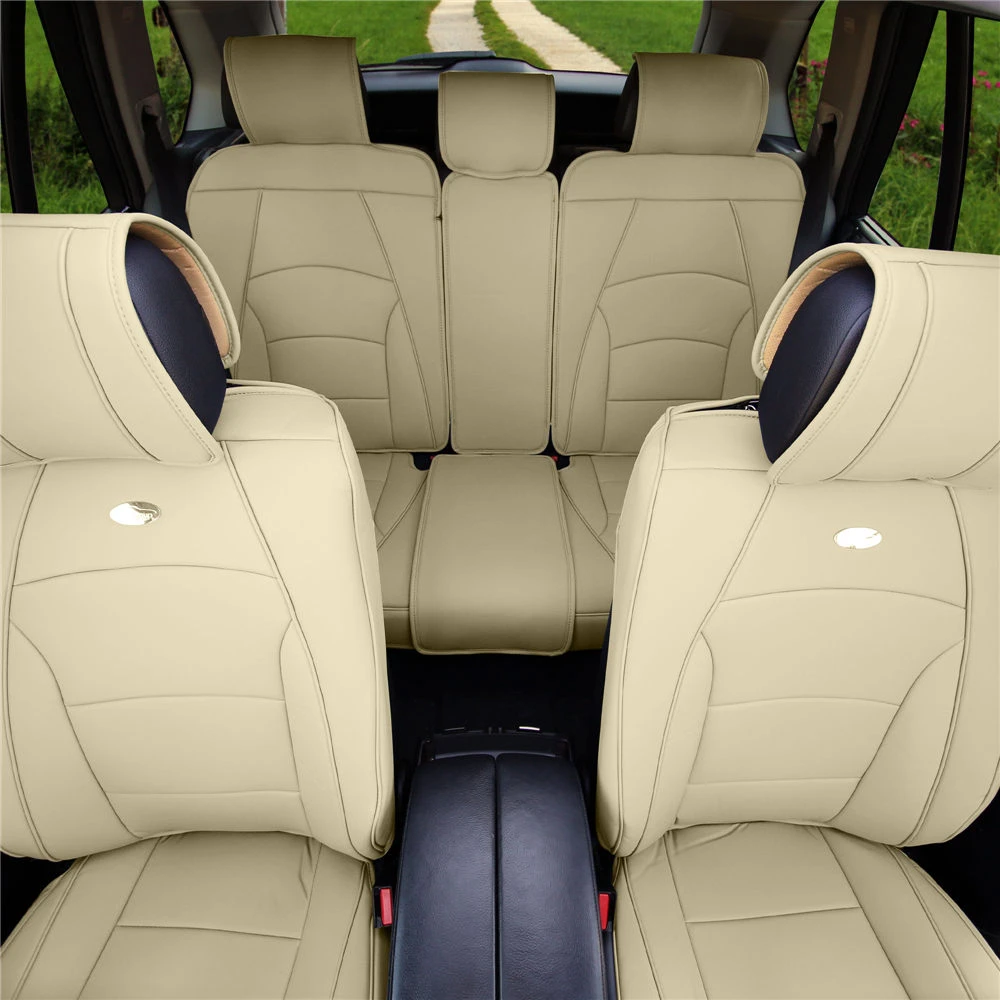 Ultra Comfort Deluxe Leatherette Seat Cushions - Full Set Beige(Ultra Comfort Deluxe Leatherette Seat Cushions Full Set Beige) 2 Ultra Comfort Deluxe Leatherette Seat Cushions - Full Set Beige(Ultra Comfort Deluxe Leatherette Seat Cushions Full Set Beige) - Image 2