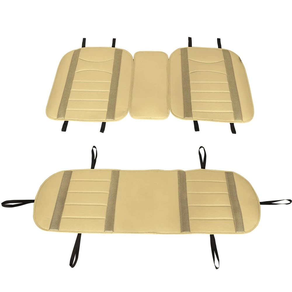 NeoBlend Leatherette Seat Cushions - Rear Beige / Tan(Neoblend Leatherette Seat Cushions Rear Beige Tan) 4 NeoBlend Leatherette Seat Cushions - Rear Beige / Tan(Neoblend Leatherette Seat Cushions Rear Beige Tan) - Image 4