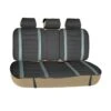 NeoBlend Leatherette Seat Cushions - Rear Gray / Black(Neoblend Leatherette Seat Cushions Rear Gray Black)